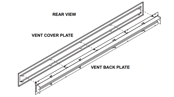 Trim Kit for Passive Heat Front Discharge