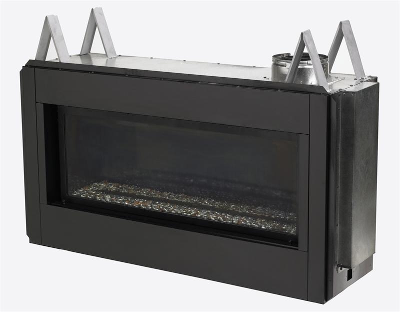 Direct Vent 43" Superior Linear Venice Lights Fireplace DRL4543 IHP FMI VLDV43
