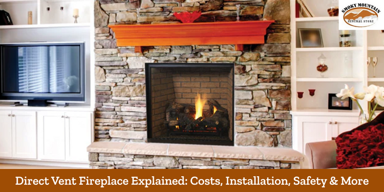 Direct Vent Fireplace Guide: Cost, Installation & Safety