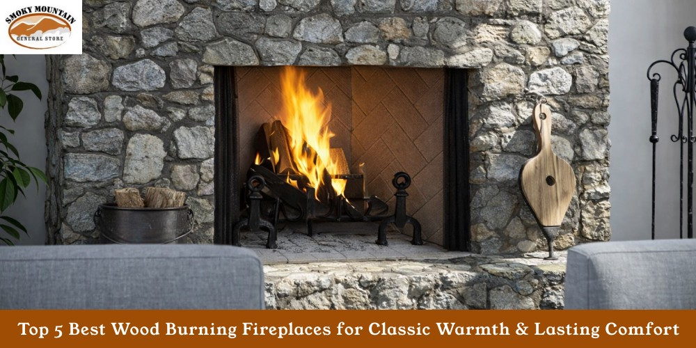 Top 5 Best Wood Burning Fireplaces for Classic Warmth & Lasting Comfort