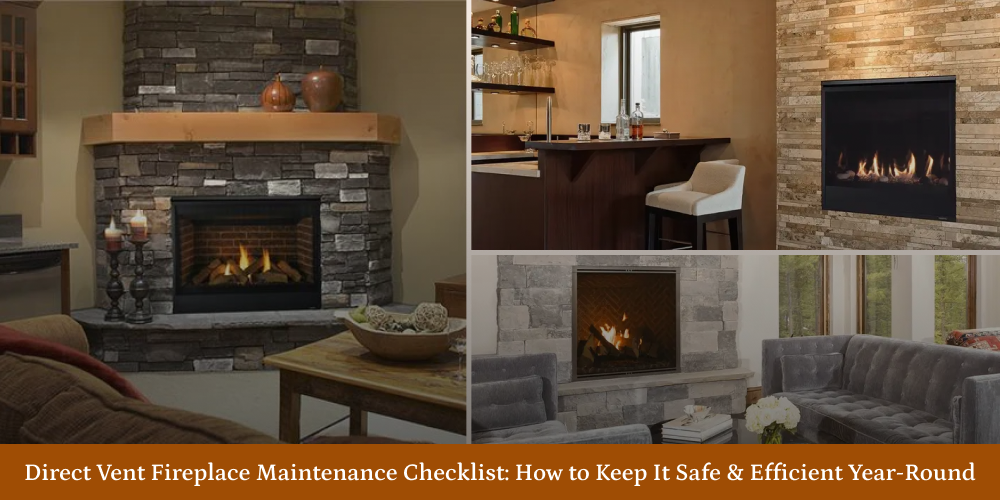 Direct Vent Fireplace Maintenance Checklist: How to Keep It Safe & Efficient Year-Round