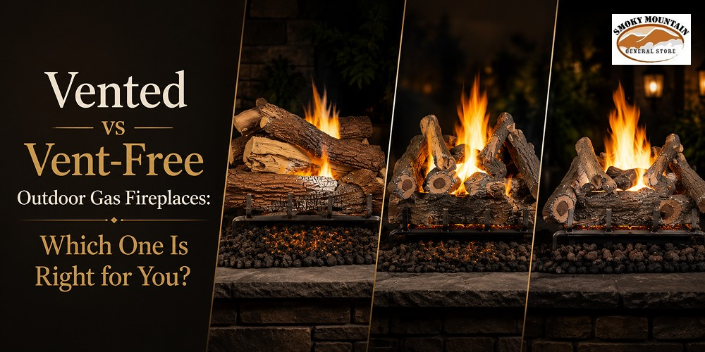 Vented vs Vent-Free Outdoor Gas Fireplaces: Which One Is Right for You?