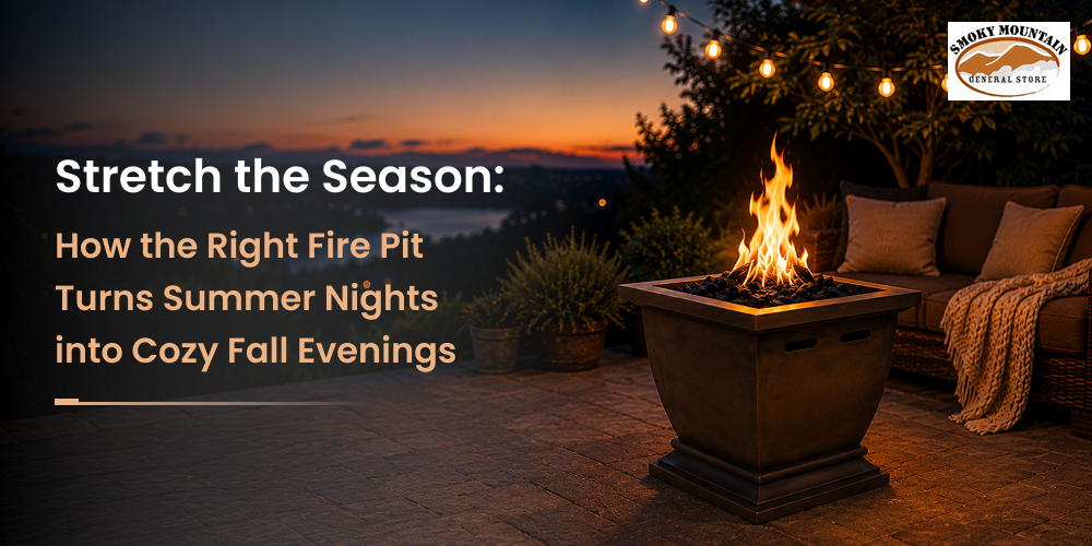 How the Right Fire Pit Turns Summer Nights into Cozy Fall Evenings