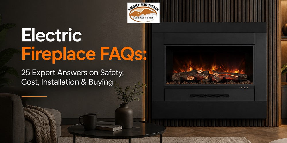 The Ultimate Electric Fireplace Guide Part 1 : 25 FAQs Answered (Safety, Cost, Buying & More)