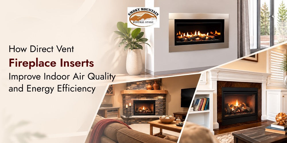 How Direct Vent Fireplace Inserts Improve Indoor Air Quality and Energy Efficiency