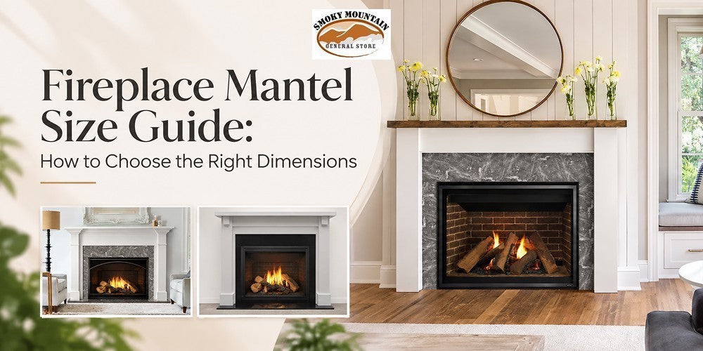 Fireplace Mantel Size Guide: How to Choose the Right Dimensions