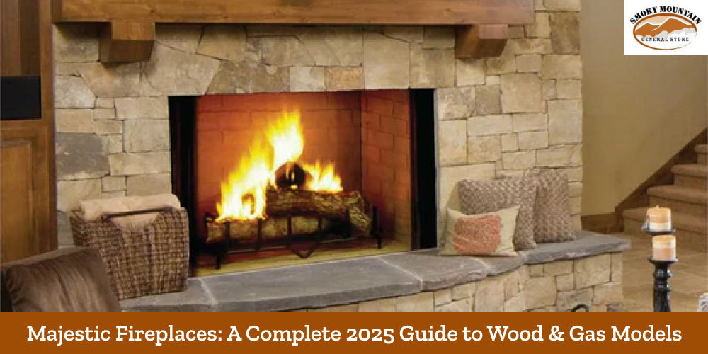 Majestic Fireplaces: A Complete 2025 Guide to Wood & Gas Models