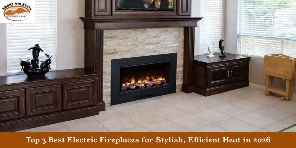 Top 3 Best Electric Fireplaces for Stylish, Efficient Heat in 2026