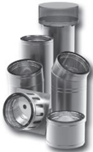 Dura Chimney II 14&quot; Diameter Chimney Pipe