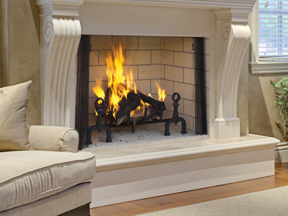 50&quot; Wood Burning Fireplaces