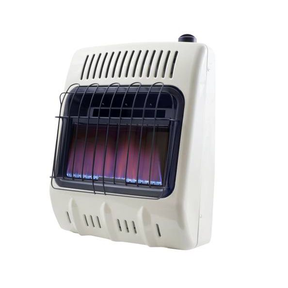 HeatStar Blue Flame 10,000 Btu Vent Free Wall Heater and Base Manual Control F155550 HSVFBF10NG F155583 HSVFBF10LP