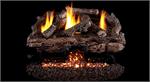 Real Fyre Charred Aged Split 16&quot; Vent Free Gas Log Set with G10 Series Burner