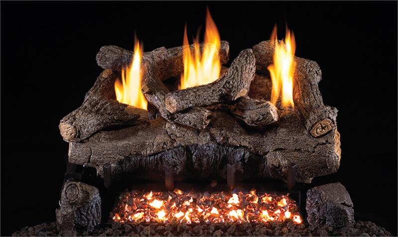 Evening Fyre Vent Free Gas Log Set with G18 Burner