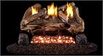 RH Peterson 24&quot; Evening Fyre Split Vent Free Gas Log Set with G18 Burner