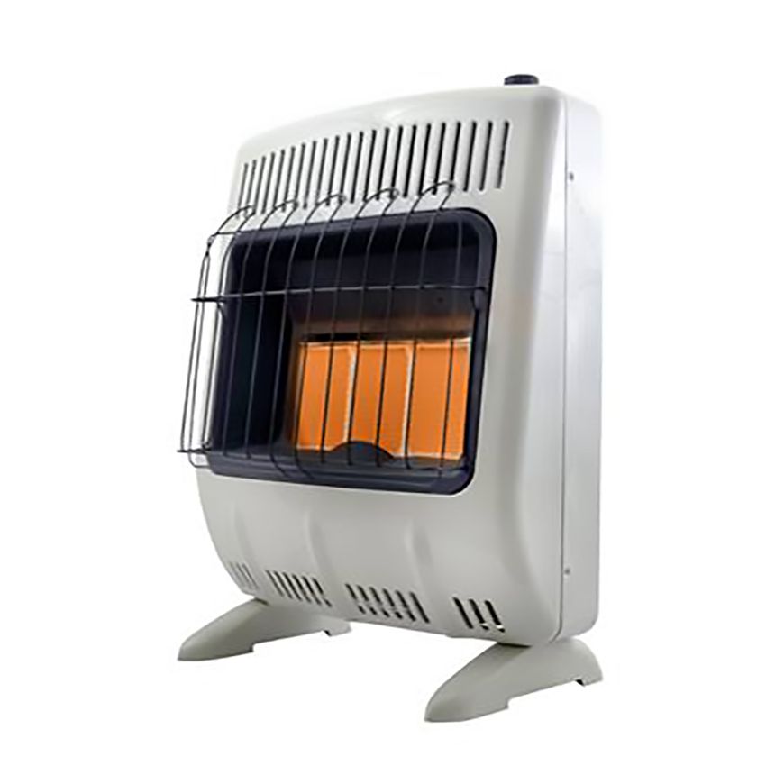 20K BTU Vent Free Natural Gas Wall Space Heater with Blower Fan Thermostat Control Infrared by HeatStar