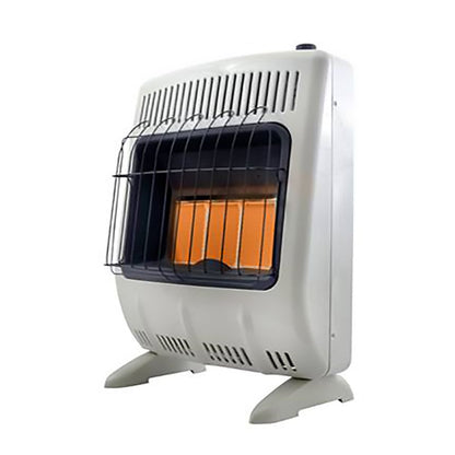 20K BTU Vent Free Natural Gas Wall Space Heater with Blower Fan Thermostat Control Infrared by HeatStar