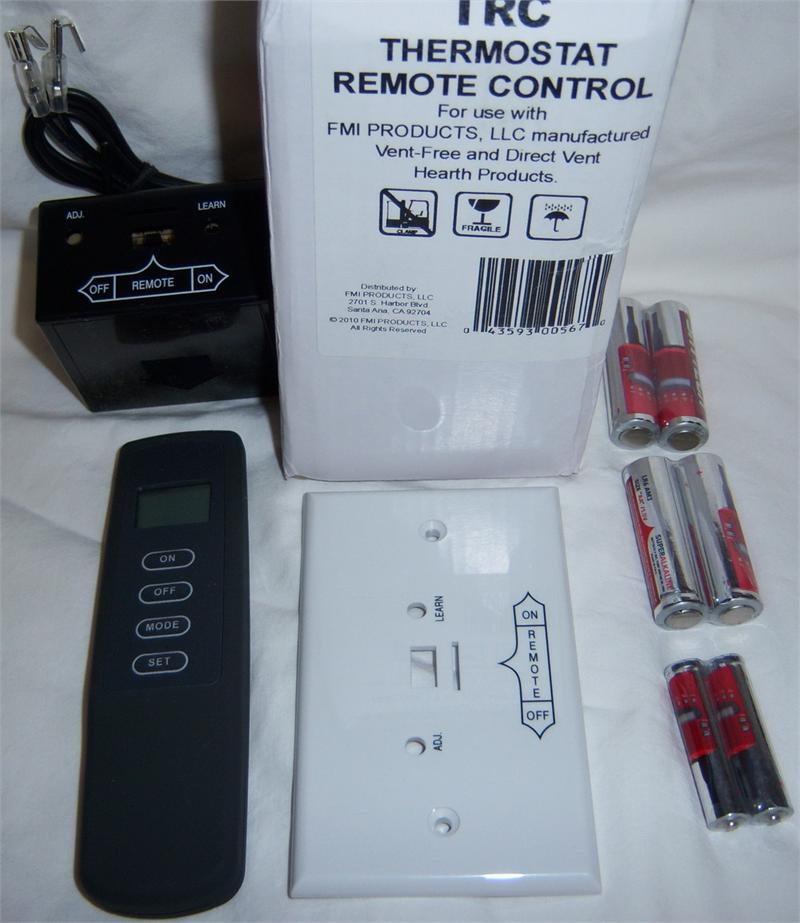 TRC Thermostat Remote Control Millivolt F1078 CTRC CGHRCT-M GHRCT B HRC200 HRC201 01994 F1078