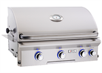 30&quot; Model L Series Built In Grill Complete with Rotisserie Kit and Back Burner 30NBL