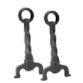 Forged Andiron Kit for the KHLDV Monessen 600 Model Fireplace FAI16