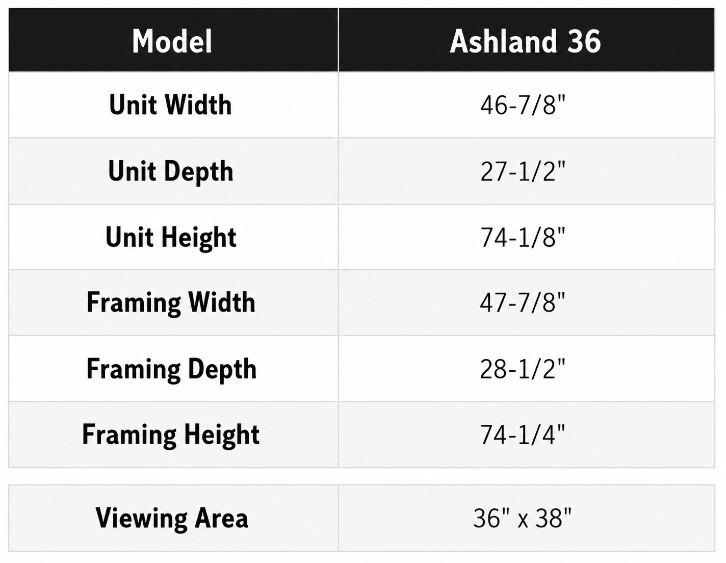 Majestic Ashland 36" Wood Burning Radiant Fireplace | ASH36 with 38" Opening