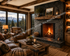 Wood burning 42" fireplace