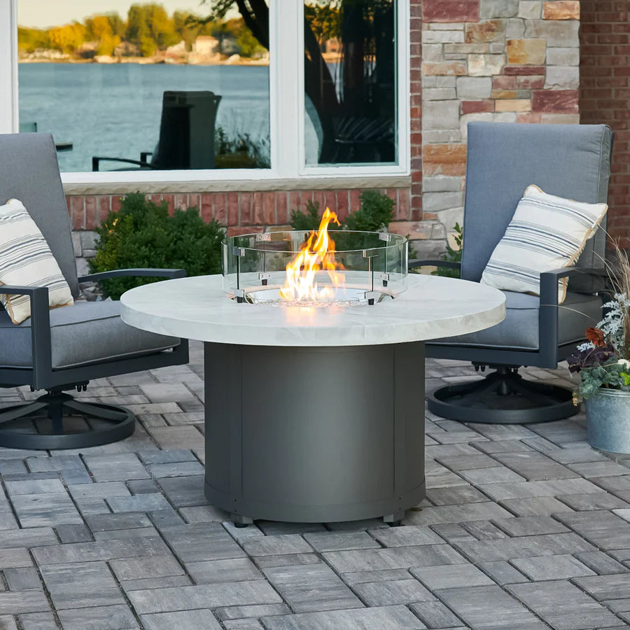 Beacon Fire pit table with glass guard