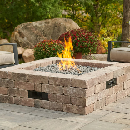 Outdoor Door Firepit Table