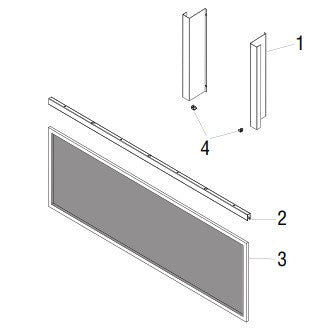 Linear Fireplace Barrier Kit F2882