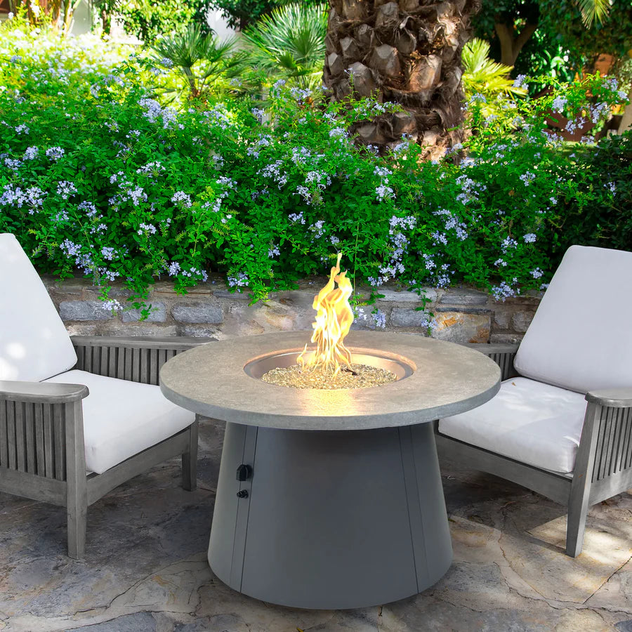 Cirvalo Round Gas Fire Pit Table