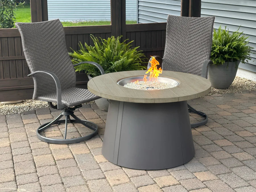 Cirvalo Round Gas Fire Pit Table