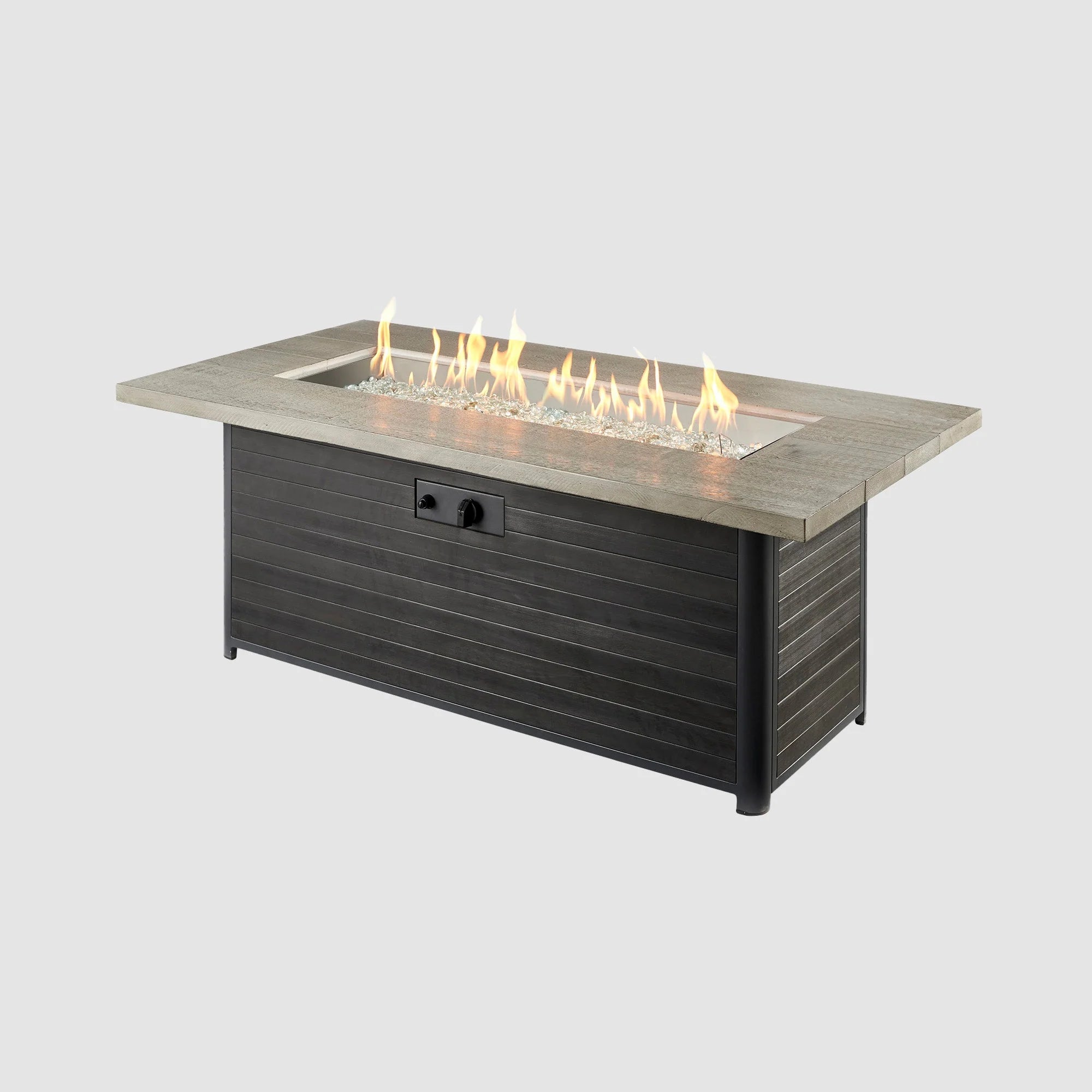 Outdoor Cedar Ridge Firepit Table