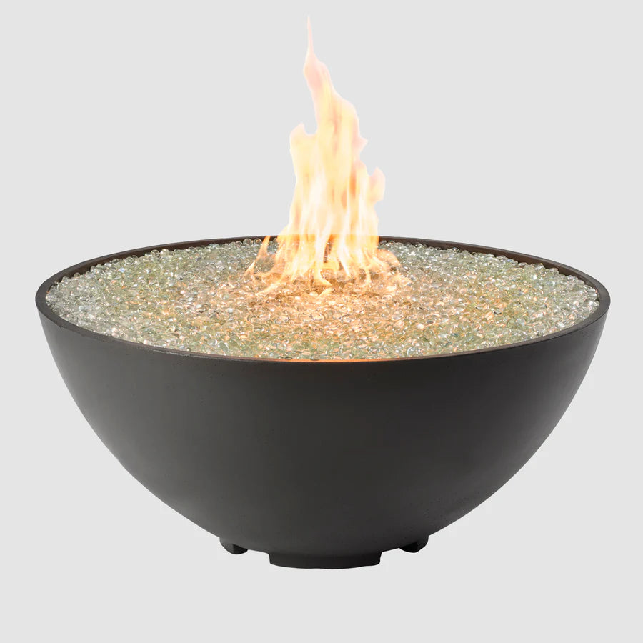 Round Gas Fire Pit Bowl The Cove 42&quot;