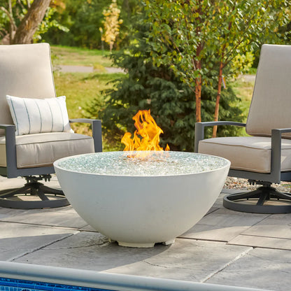 Round Gas Fire Pit Bowl The Cove 42&quot;