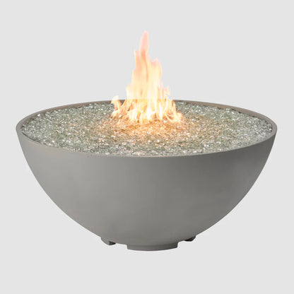 Round Gas Fire Pit Bowl The Cove 42&quot;