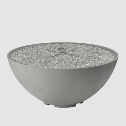 Round Gas Fire Pit Bowl The Cove 42&quot;