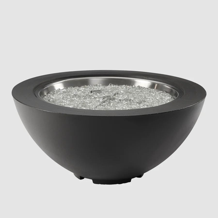 Round Gas Fire Pit Bowl The Cove 42&quot;