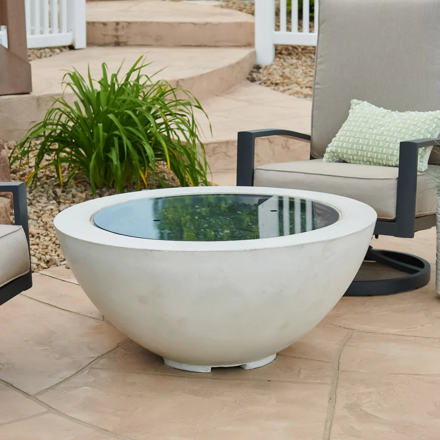 Round Gas Fire Pit Bowl The Cove 42&quot;