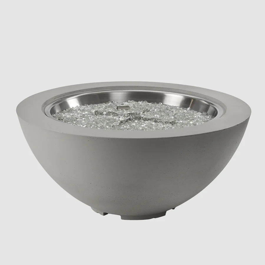 Round Gas Fire Pit Bowl The Cove 42&quot;