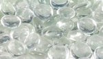 Smooth Glass Pebbles in Clear GP43C F1101