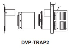 Horizontal Termination Cap with Long Flue and 90 Degree Elbow Hearth Home Technologies Direct Vent Pipe DVP-TRAPK2