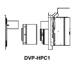 DVP-HPC1 High Performance Termination Cap Short Flue with Attached Slip and Wall Shield with Heat Shield