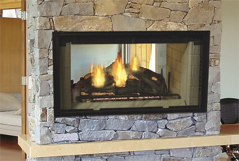 See Thru Wood Burning Majestic Designer Series 42&quot; Fireplace DSR42