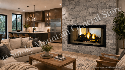 Deigner Series Fireplace See Thru