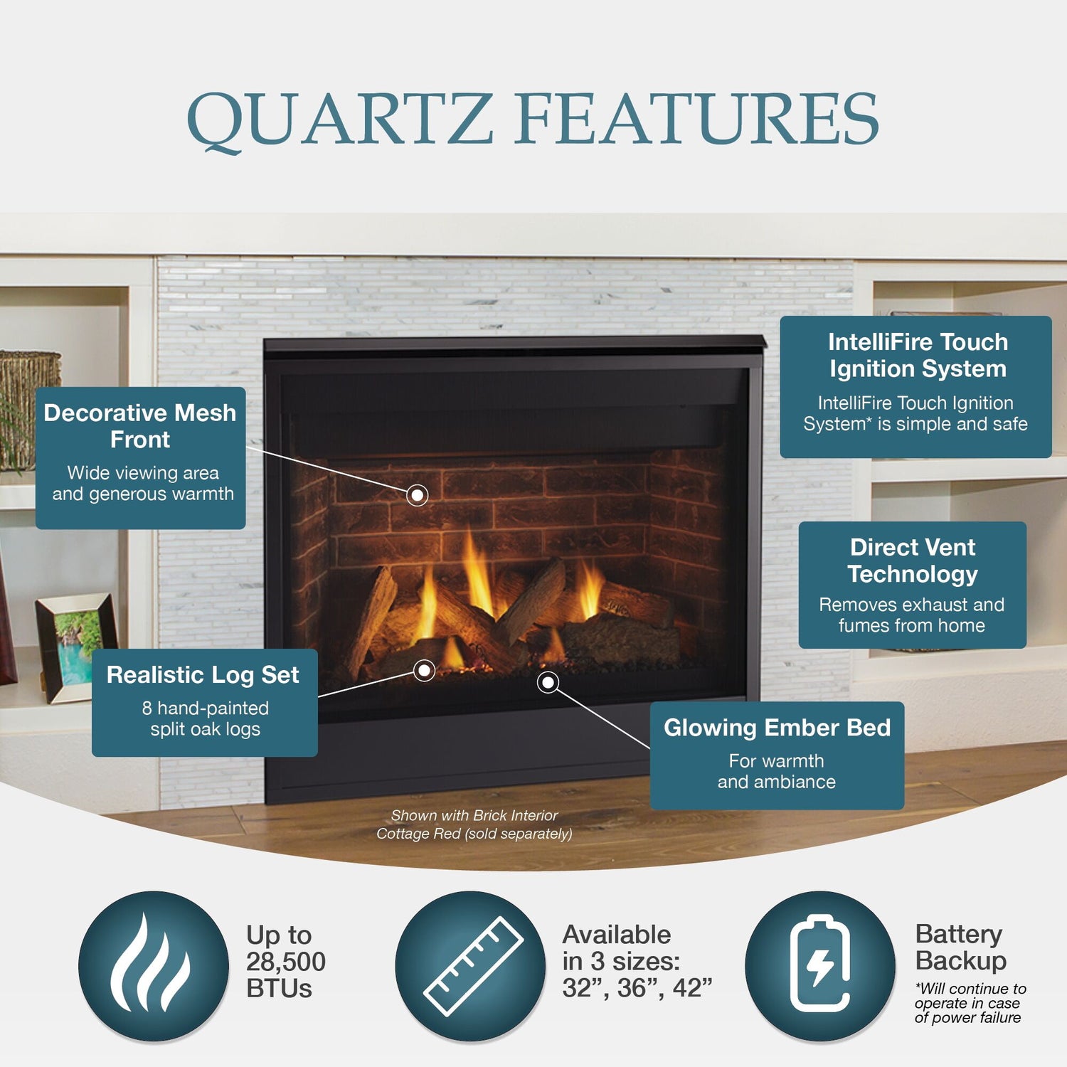 Majestic Quartz Features