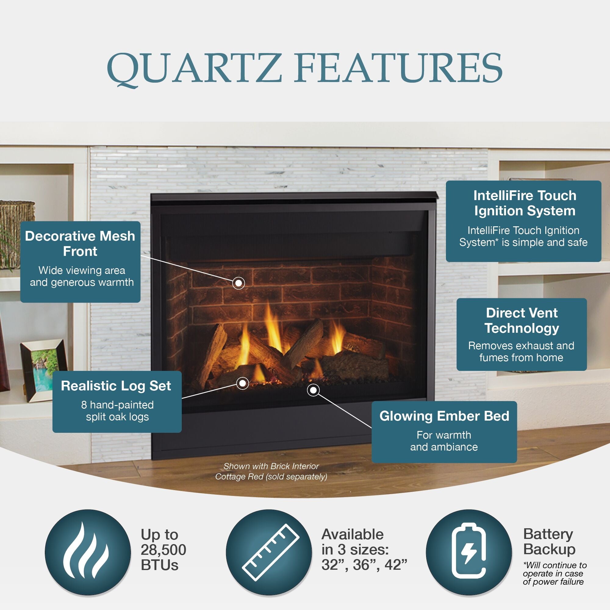 Majestic Quartz Features