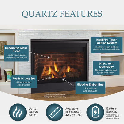 Majestic Quartz Features