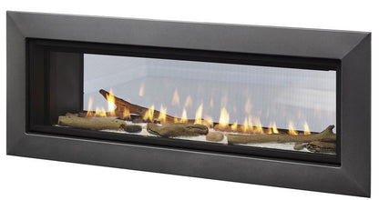 See Through 36&quot; Direct Vent Fireplace Echelon II by Majestic ECHEL36STIN-C