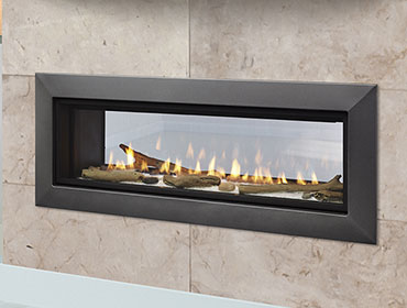 See Through 36&quot; Direct Vent Fireplace Echelon II by Majestic ECHEL36STIN-C