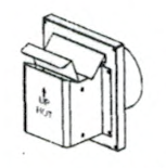 Horizontal Compact Secure Flex Termination With Out Flex Direct Vent Pipe F1803 SF45HTKCT