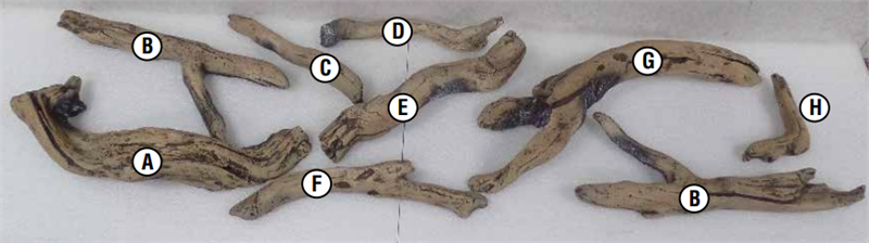 Driftwood Log Set for Linear Direct Vent Fireplaces F4855 F3774 F4400 F4401